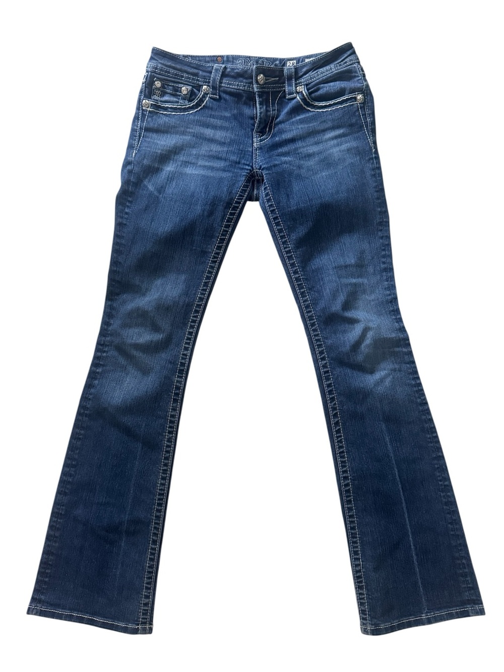 Miss Me Dark Blue Flare Jeans